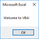 Excel VBA course - Simple program in VBA Excel