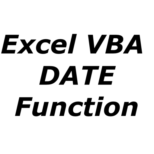 Excel VBA DATE function